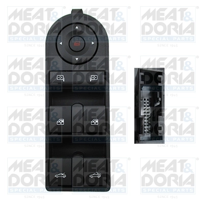 Switch, window regulator